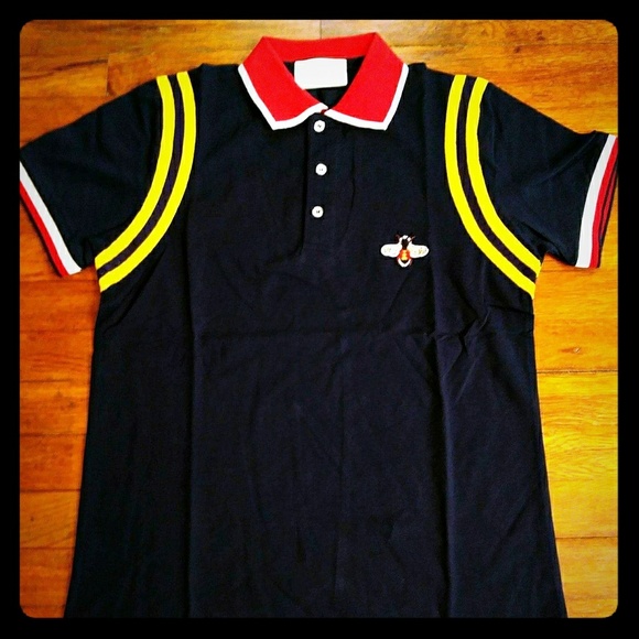 gucci bees polo